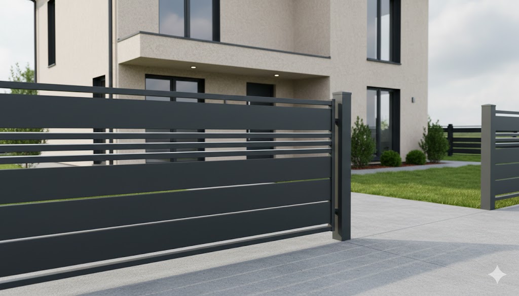 GoldFence Stahl Modell Trawertyn MX 200/P-10